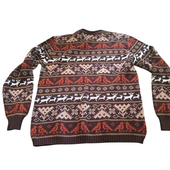 VTG Jersild Distinctive Sportswear Nordic Ski Ugly Christmas Sweater SZ XL - Picture 2 of 5